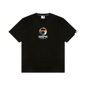 AAPE by A Bathing Ape Japanese Motif Tee Black