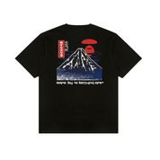AAPE by A Bathing Ape Japanese Motif Tee Black